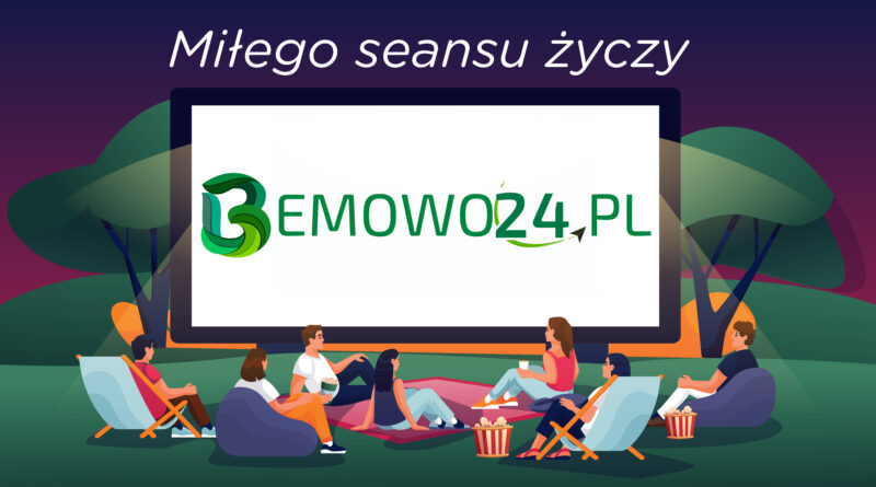 Wakacyjne kino pod chmurką na Bemowie-edycja 2023.