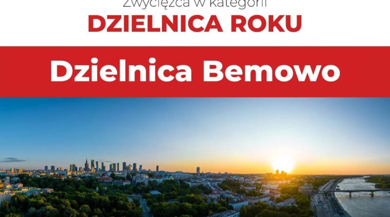 Bemowo dzielnicą roku 2023