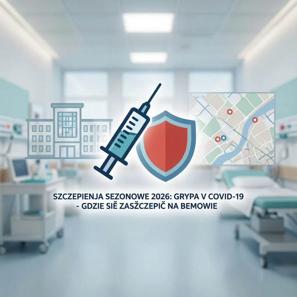 Szczepienia sezonowe 2026: grypa i COVID-19 — gdzie się zaszczepić na Bemowie